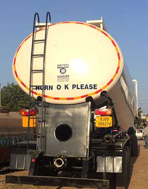 Hasmukh Ent Acid Tankers, Trailer tanker